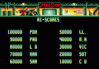 Super Off Road screenshot 5 for Sega Mega Drive